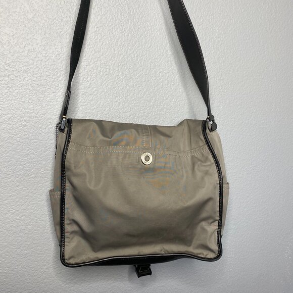Coach Leather and Nylon Messenger Bag - Picture 7 of 8